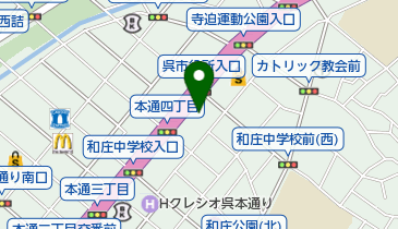 明治安田生命保険相互会社広島支社 呉営業所の地図画像