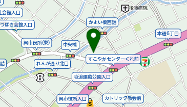 中本薬局の地図画像