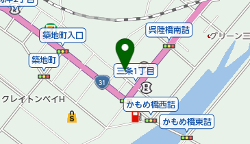 マリン薬局 海岸通店の地図画像