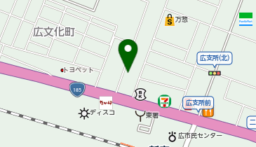 銀ぽあーる杉本の地図画像