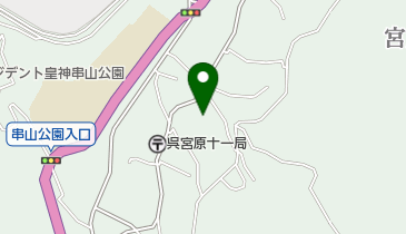 桂理容院の地図画像