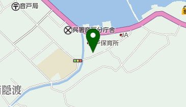 かわべ理容院の地図画像