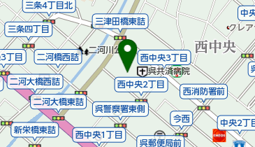 ライト理容室の地図画像