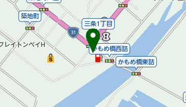 高砂旅館の地図画像