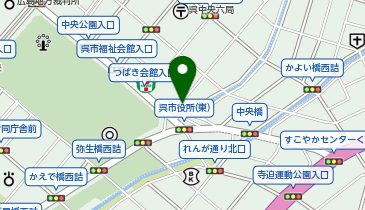 ピザ・ロイヤルハット 呉中央店の地図画像