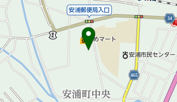 呉市役所 保健所 東保健センター 安浦保健出張所の地図画像