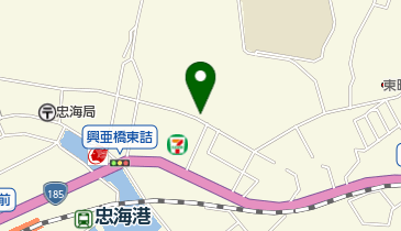 森井衣料品店の地図画像