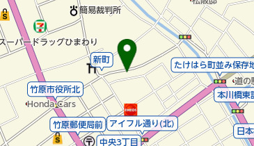 モトショップフジキの地図画像