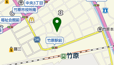 樋口かばん店の地図画像