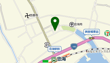 樋口電機店の地図画像