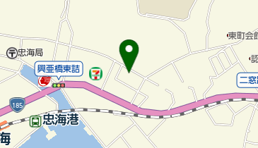 有田珠算塾忠海教室の地図画像