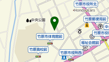 日本基督教団竹原教会の地図画像