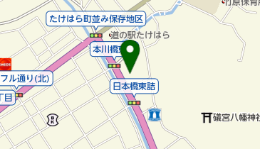 天理教竹原分教会の地図画像