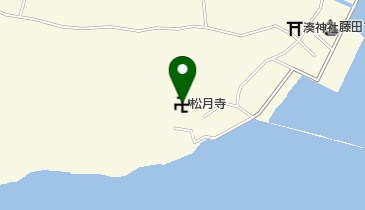 松月寺の地図画像