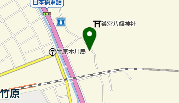 岡本食料品店の地図画像