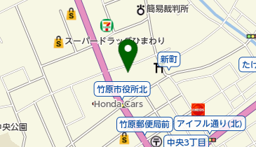 有限会社山中鮮魚店竹原店の地図画像