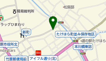 アカシヤの地図画像