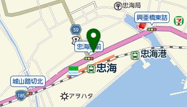 新井金属商店の地図画像