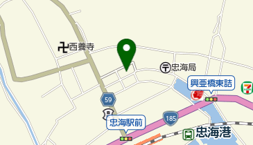 江島美容室の地図画像