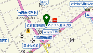 なかの洋装店の地図画像