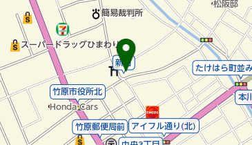 犬の美容室リッキーの地図画像