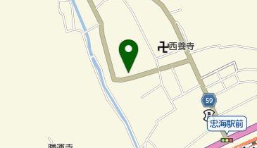 日之出割烹の地図画像