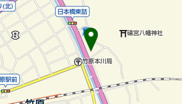 岩本理容院の地図画像