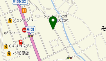 ヘアーサロンいなよしの地図画像