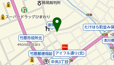 吉井理容室の地図画像