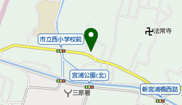 岡本自転車店の地図画像