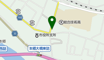 しげもとサイクルセンターの地図画像