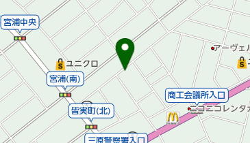 西川自動車商会の地図画像