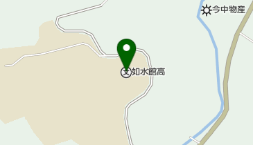 如水館中学校職員室の地図画像
