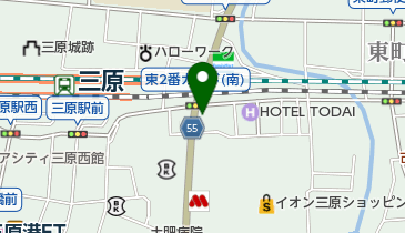 宗教法人阿含宗三原布教所の地図画像