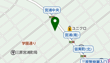 ヤクルト化粧品三原サロンの地図画像