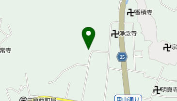 三原本町霊園の地図画像