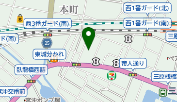 伊藤接骨院の地図画像