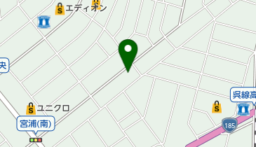 かきうち犬猫病院の地図画像