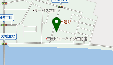 三原動物病院の地図画像