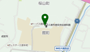 三原市歴史民俗資料館の地図画像
