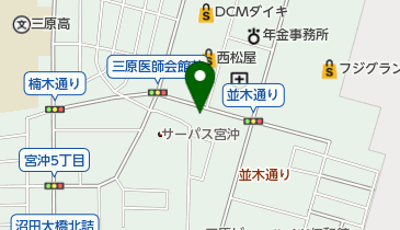 有限会社パナコスの地図画像