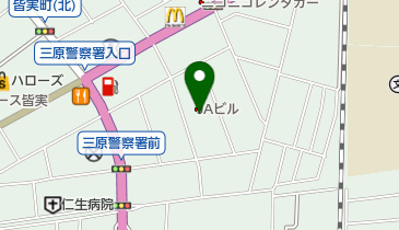 キングヘアー&フェイスの地図画像