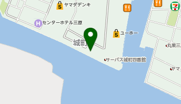 京阪理容院の地図画像