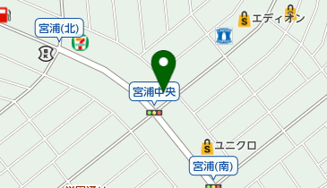 ヘアーサロンえびすの地図画像