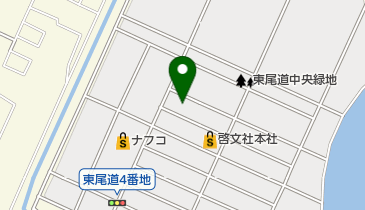 協和産業株式会社の地図画像