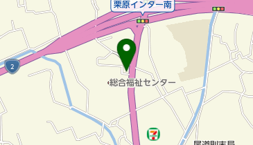 藤原モータース 栗原店の地図画像