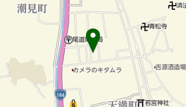 尾道市 日比崎公民館の地図画像