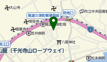 有限会社高尾生花本店の地図画像