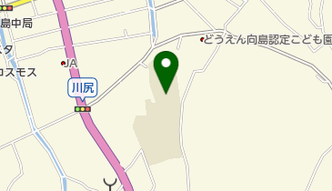 尾道市 向島中央放課後児童クラブの地図画像