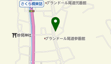 聖イエス会 尾道教会の地図画像